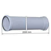Rury dwukielichowe kanalizacji wewnętrznej